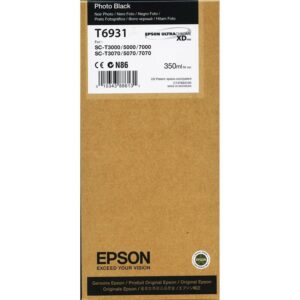 Epson C13T693100 (T6931) Foto Siyah Orjinal Kartuş - SC-T3000 (T1803)